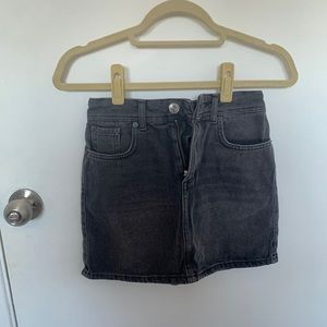 BDG Black Jean Skirt
